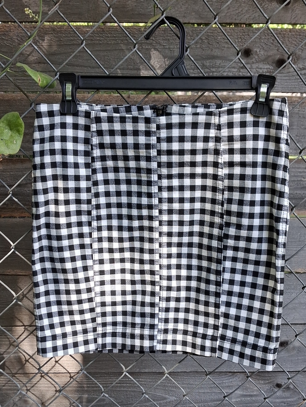 Free People Gingham Skirt Miniskirt